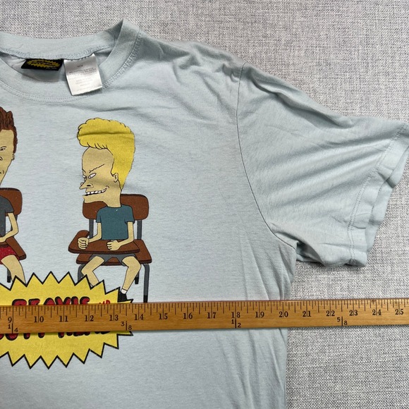 MTV Beavis and Butt-Head Men's Medium Graphic T-Shirt 2012 Retro Cartoon 90s - Picture 6 of 9
